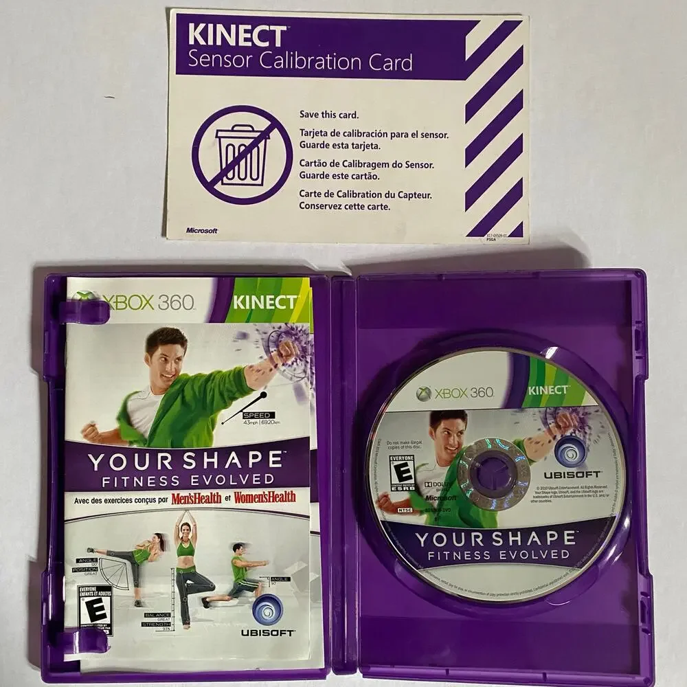 Xbox 360 kinect - Your Shape Fitness Evolved